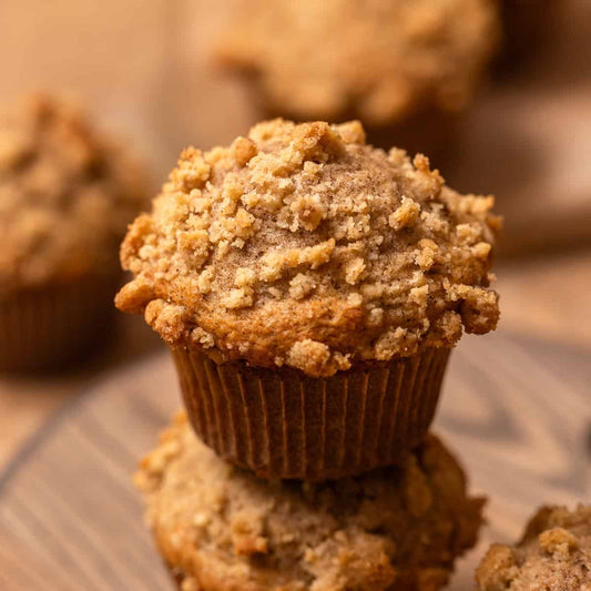 Cinnamon Crumble Muffin - Apple